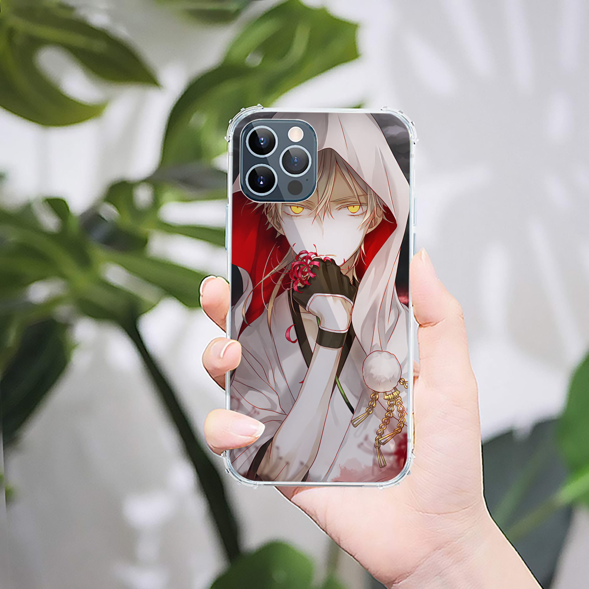 （画像用） 刀剣乱舞 Touken Ranbu 【iPhone 12シリーズ対応】透明スマホケース（クリアソフトケース）